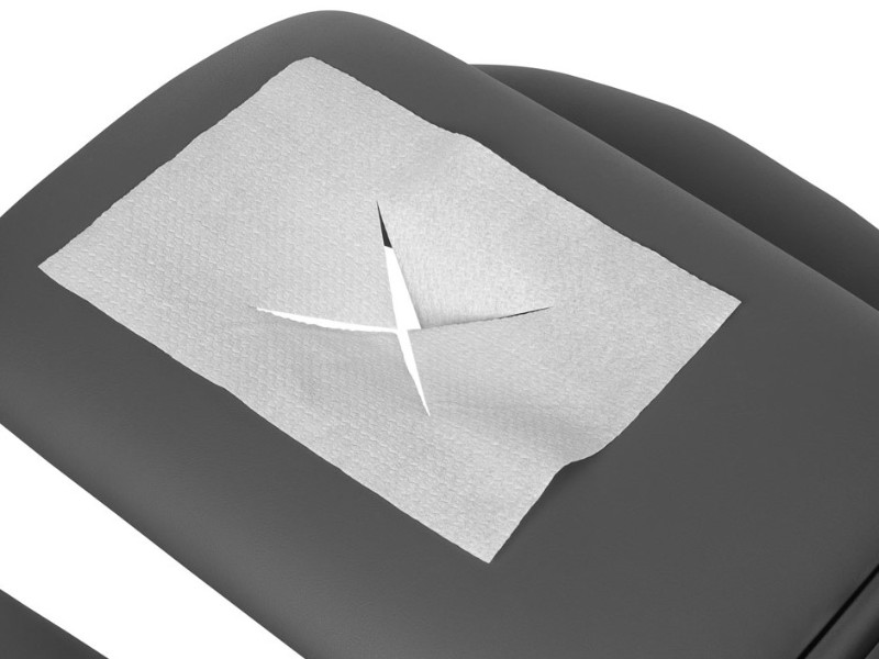 naggura Einmal-Nasenschlitztücher aus Vliesstoff