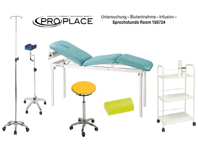 Untersuchung - Blutentnahme - Infusion - Sprechstunde room 150724